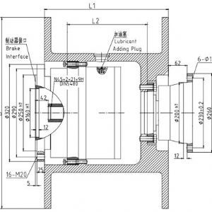 卷扬减速机JQL280