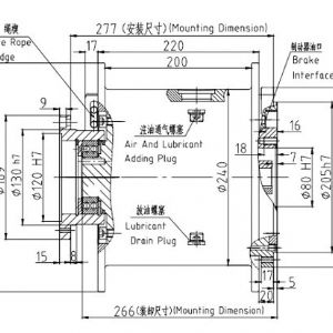 卷扬减速机JQL148E