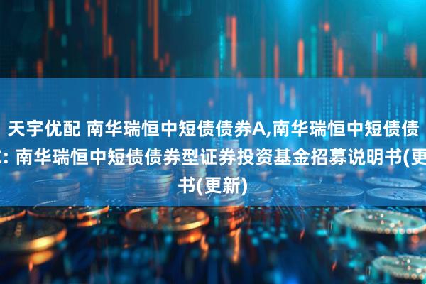 天宇优配 南华瑞恒中短债债券A,南华瑞恒中短债债券C: 南华瑞恒中短债债券型证券投资基金招募说明书(更新)